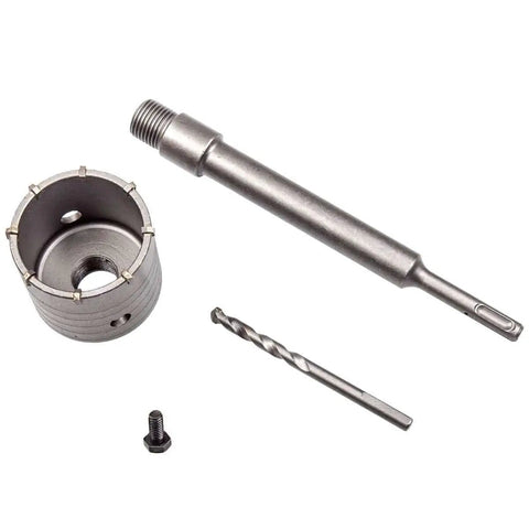 2 1/2 Inch Concrete Hole Saw with SDS Plus Shank 65mm Wall Drill Bit for Brick Concrete Cement Stone by CertBuy components