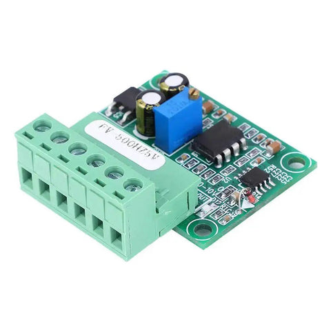 FV-500Hz5V Frequency To Voltage Converter Module 0-500Hz To 0-5V Analog Output, close-up view showing connectors and components