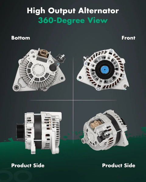 Ford Transit Alternator Replacement 2015 2016 2017 2018 2019 12V 150Amp Beefed Up High Output Drop In Direct Fit