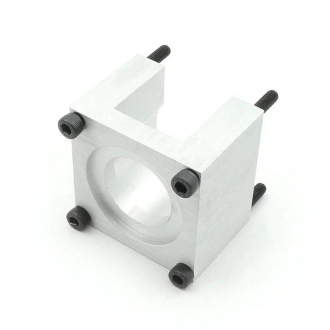 Three Piece Nema 23 Stepper Motor Mounting Bracket Aluminum Base Plate Set with 12 Screws for CNC Routers and Engraving Machines