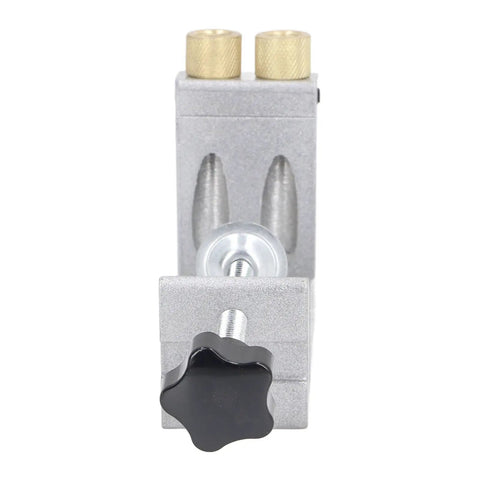 Adjustable Pocket Hole Jig Kit With Inclined Punch Locator For Pro Grade Precision In Woodworking Aluminum Alloy Drilling Guide