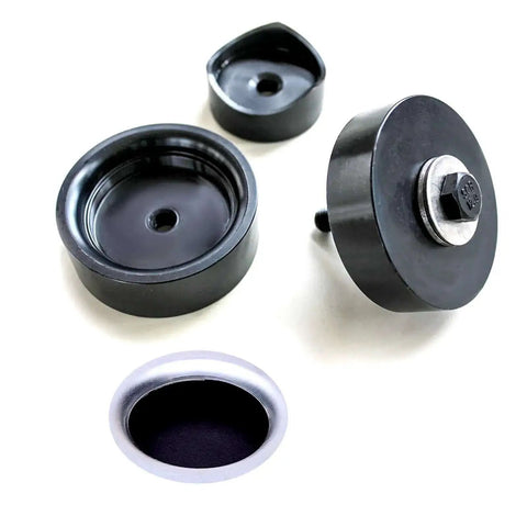Heavy Duty Hole Punch And Flare Tool For Metalworking Black Finish Half Inch Dimple Plate Dies For 16 Gauge Steel