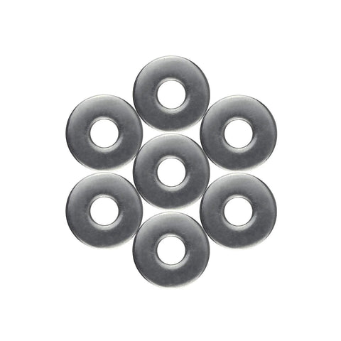 Favordrory M8 flat washers, 304 stainless steel, 9 pcs