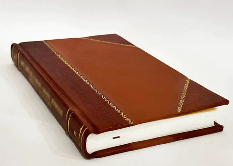 Lathe Work For Beginners A Practical Treatise With Beginner Friendly Instructions For Using The Various Tools And Full Directions For Wood And Metal Leather Bound Classic Edition Antique Brown, closed front view