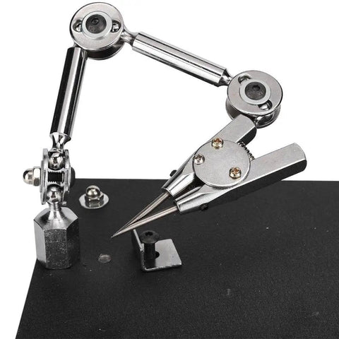 Adjustable Third Hand Welding Clip Sturdy Alloy Steel Soldering Fixture Clamp For Jewelry Making Maintenance And Microelectronics