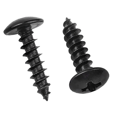 125 Pieces M4 Wood And Metal Screws Set With Black Truss Head Phillips Screws 8 12 16 20 30mm Type A Point Self Tapping Heavy Duty