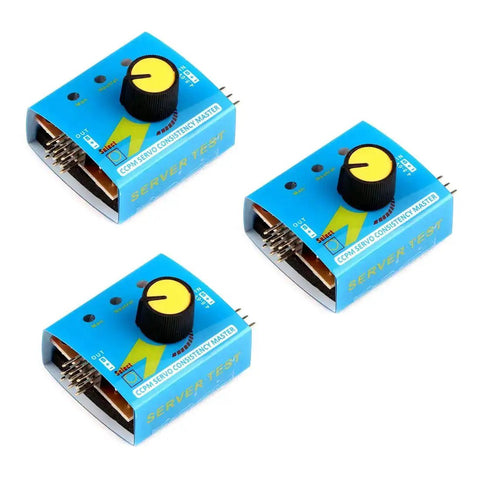 3 Channel RC Servo Tester And ESC Checker With Digital Multi-Mode Control Manual Speed Neutral Return And Auto Window Wiper Swing