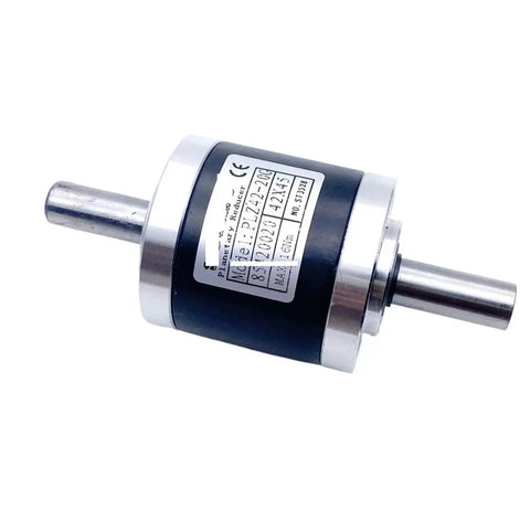 Pro Grade 42mm Planetary Gearbox Speed Increaser Reducer with Double Shaft Steel Gear for CNC and Robotics PLS42 Model