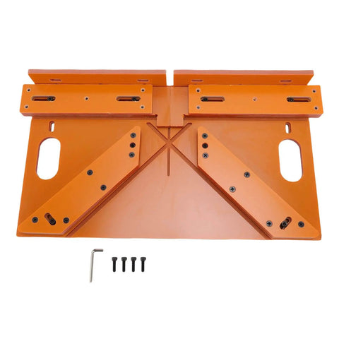 45 Degree Miter Cutting Jig For Door Frame Trim Cut Guide, Pro Grade Woodworking Tool With Durable Phenolic Board, Easy Install