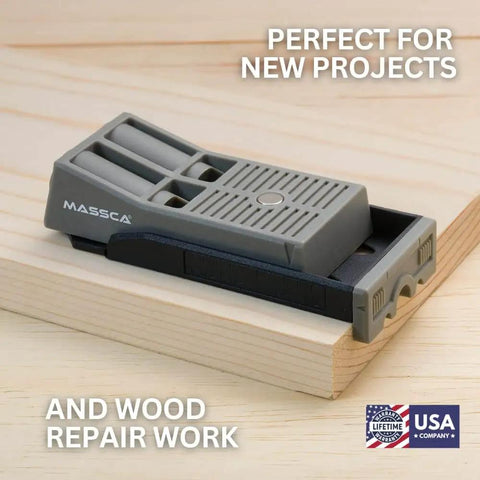 Pocket Hole Jig Kit With Magnetic Quick Adjust Base For Fast Accurate Woodworking Joinery Easy Setup Pocket Screw Jig Tool on wood.