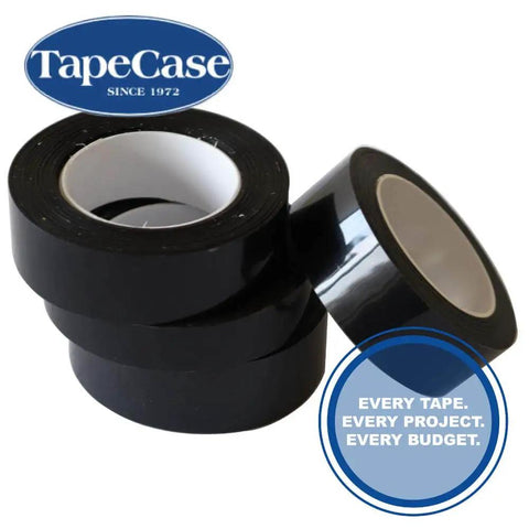 Single Roll 0.006 in Thick Black VHB Permanent Bonding Foam Tape, 0.5 in x 15 ft Conformable Double-Sided Tape Stack