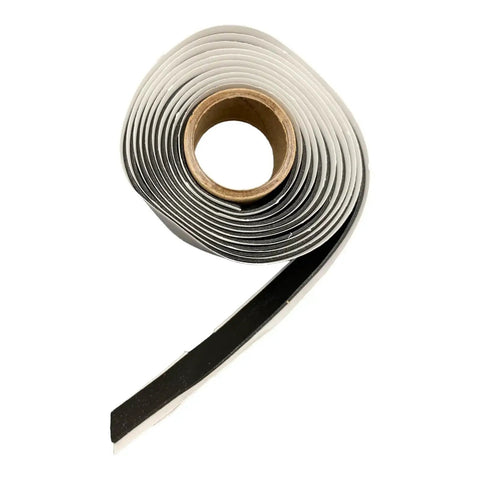 Coax Fittings Sealant Tape Hand Moldable Plastic 60 Inch Roll 1/2 Inch Wide 3/32 Inch Thick Waterproof Non Conductive