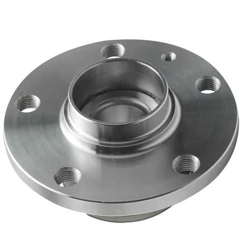 Rear Wheel Bearing Hub Assembly For VW Beetle CC Eos Golf GTI Jetta Passat Tiguan Audi TT And Q3 2010 2019 Replacement Wheel Bearing Hub Kit Direct Fit Premium Quality Easy Install, metal 5-bolt hub