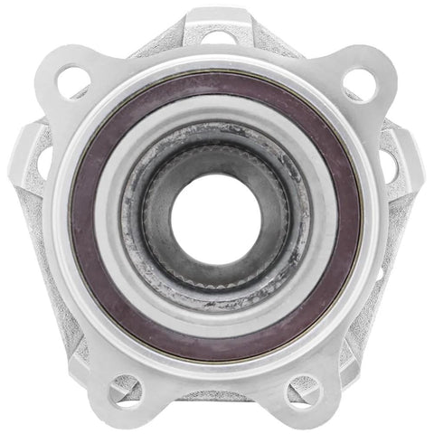 Front view of Audi Front Wheel Hub Bearing Assembly Prepressed For A5 Quattro A5 Sportback A6 Quattro A7 Sportback A8 Quattro Q5