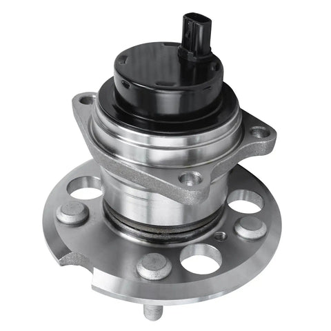 Rear Wheel Bearing Hubs Kit For 1996 Through 2005 Toyota RAV4 2WD ABS 5 Bolt 4 Bolt Square Flange Left And Right Replacement Hub Assembly 2 Piece