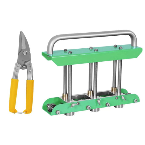 Heavy Duty Sheet Metal Bender Station Disc 0 To 90 Degree Bending Portable Rolling Bender for steel and copper sheets