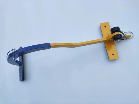 Heavy-Duty Roof Safety Anchor For First Man Up And Last Man Down, 5,000-Lb Capacity On Steep-Slope Roofs From 6/12 To 12/12 Pitch