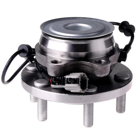 Front Wheel Bearing Hub Assembly Kit Plug And Play With ABS For Nissan Pathfinder 2005 To 2012 Frontier 2005 To 2016 Xterra 2005 To 2015 Suzuki Equator 2009 To 2012 6 Lug Direct Fit OE Style