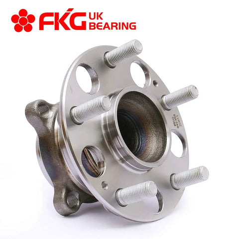 Front view of Rear Wheel Bearing Hub Assembly 5 Lug Replacement For Honda Accord 2008 2012 And Acura TSX 2009 2013