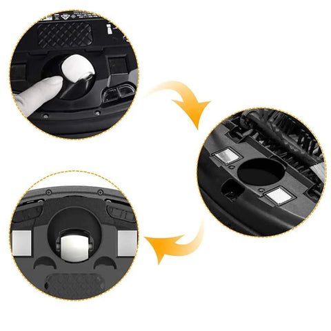 Front Wheel Caster Assembly For Roomba Vacuum Cleaners Compatible With 500 600 700 800 And 900 Series I7 E5 E6 Installation Steps