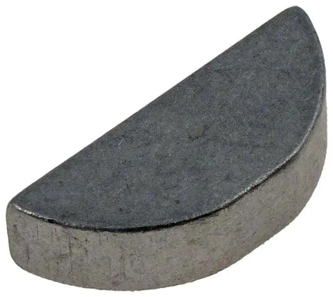 Woodruff Key Set Three Sixteenth Inch Width Forty Seven Sixty Fourths Inch Length Nineteen Sixty Fourths Inch Height Twenty Five Pack