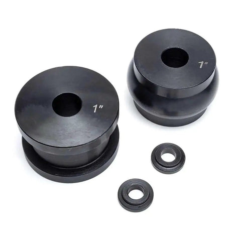 1 Inch Round Bead Roll Die Kit For Sheet Metal Fits Most Motorized Bead Rollers With Three Quarter Inch Shafts And Two And A Half Inch Shaft Spacing
