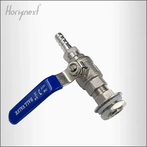 NPT One Half Inch Home Brew Bulkhead Ball Valve Made Of 304 Stainless Steel For Kettle Tap Equipment Kit Weldless Water Tank Spigot Horiznext Built Tough With Food Grade Silicone Seals