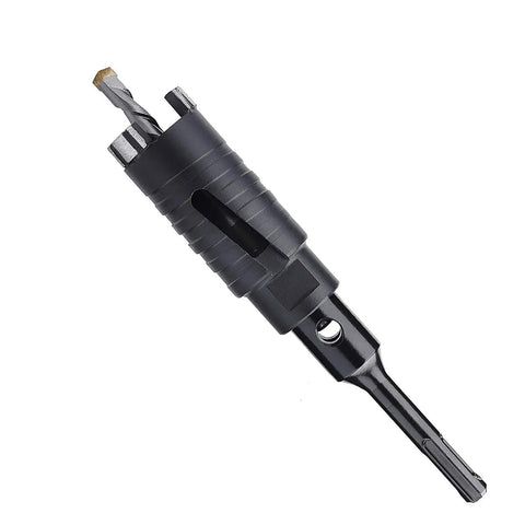 1 Inch Diamond Core Drill Bit With SDS Plus Adapter For Dry And Wet Drilling, 25mm Diameter, 60mm Depth, front view