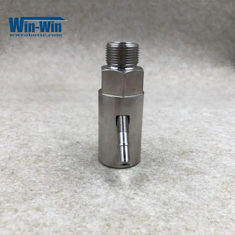 Waterjet Spare Parts For Paser ECL Plus Mixing Chamber Assembly 014197-1 in silver finish, front view