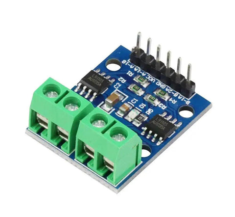 Three Pack L9110S DC Motor Drive Module H Bridge Controller Board for Dual DC Motors or 4 Wire 2 Phase Stepper Motor, 2.5 to 12V