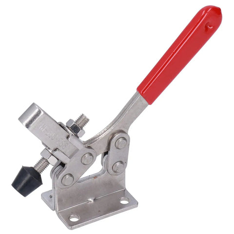 Stainless Steel Welding Hold Down Clamp With Quick Release Push Pull Toggle Action For Woodworking Jigs And Fixtures Heavy Duty Hand Tool