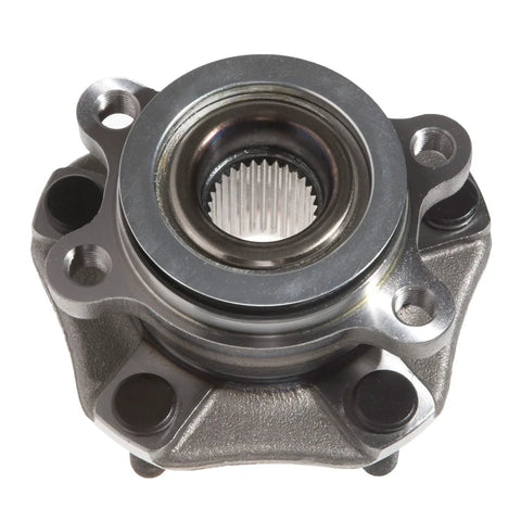 Front Wheel Hub And Bearing Assembly 5 Lug Fit For 2015 2016 2017 2018 Chevy City Express Nissan Leaf NV200 Sentra 513364 2 Pack Premium Replacement Part With ISO Certified Quality shown front view