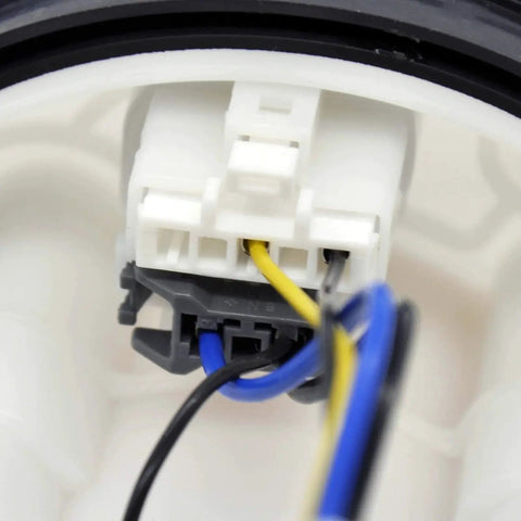 Close-up of Honda Civic Fuel Pump Module Assembly for 2001 through 2005 L4 1.3L 1.7L 2.0L engines, SP8011M part.