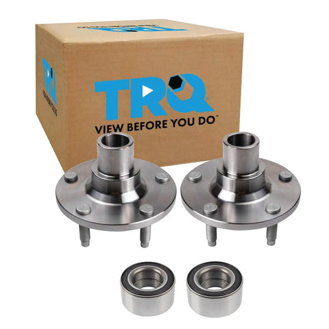 Rear Wheel Bearing And Hub Kit Two Piece Set For 4WD Ford Escape 2001 2012 And Mercury Mariner 2005 2011 Includes 2 Rear Bearings And 2 Hubs Easy DIY Replacement