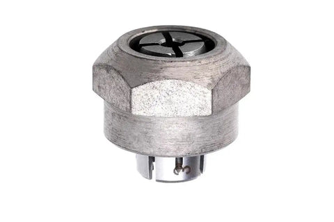 Beefy 6 mm Collet With Flange Nut For Die Grinders And Routers, Heavy Duty Tool Chuck For Metalworking, Milling And Finishing, Part 631945000