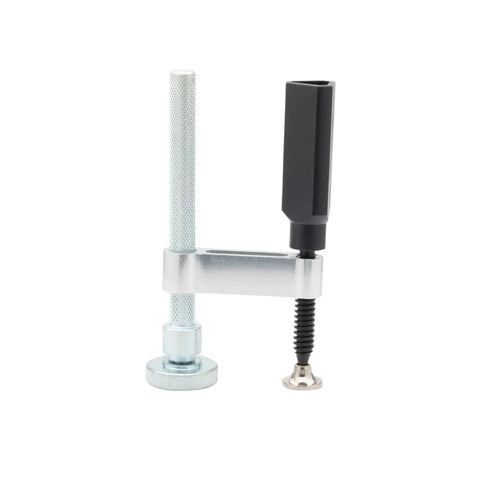 Eight F Clamp Kit For Your Portable Welding Table 16mm Hole Ready, Oversized Heads, Large Throat For Saw Material, side view