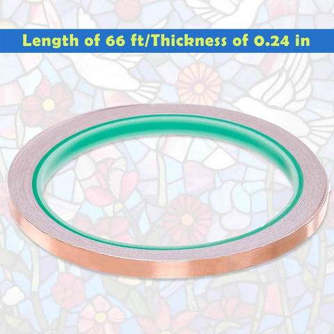 Copper tape for Multi Angle Soldering Jig Kit For Stained Glass Projects With 30 60 90 120 150 180 Degree Settings