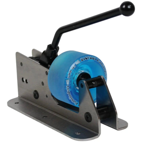 Bearings Press And Puller For Skateboard Inline Longboard Quad Caster And Cruiser Wheels tool with wheel attached