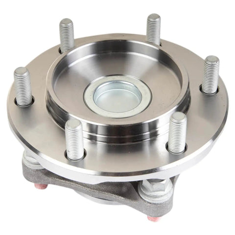 Drop In Ready Front Left And Right Wheel Bearing And Hub Assembly Set For Rear Wheel Drive Toyota 4Runner 2WD 05 15 Pre Runner 2WD 03 23 Tacoma 2WD And 07 14 FJ Cruiser 2WD Replacement Parts, front view