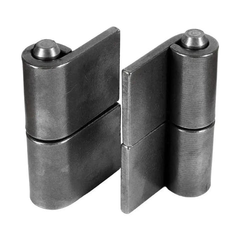 3.2 Inch Heavy Duty Weld On Gate Hinges With 5mm Carbon Steel, 440 Lbs Per Pair Capacity, Detachable Pin, pack of 2