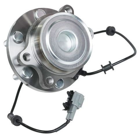 RWD Front Wheel Bearing And Hub Assembly Kit Fits Nissan Frontier 2005 To 2025 For Pathfinder 2005 To 2012 Xterra 2005 To 2015 Suzuki Equator