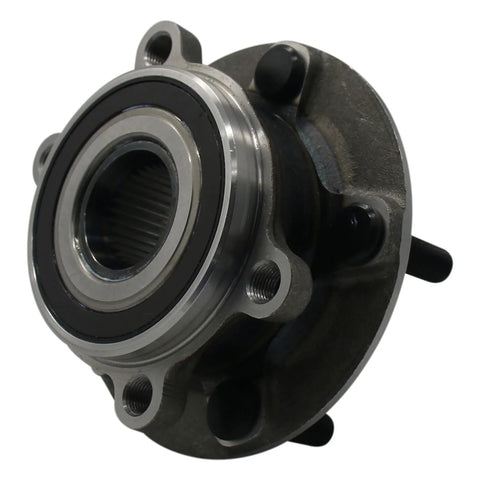 Close-up view of Front Wheel Bearing And Hub Assembly 474347 Compatible With Mazda 6 CX5 CX9 OE Quality Drop In Replacement.