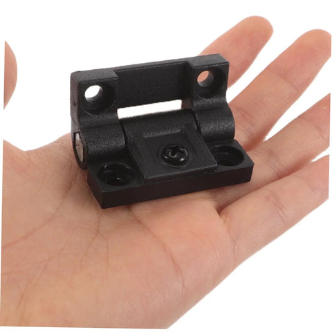 Plastic Folding Cabinet Hinge With 90 Degree Torque Friction Adjustable Arm Reinforced Ball Bearing Anti Sag Design held in hand