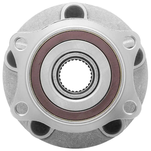 Front view of 2-Pack Rear Wheel Hub Bearing Assembly For Subaru Vehicles 2019-2024 Ascent, Forester, Outback, Legacy, WRX, WRX STI, Impreza