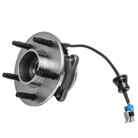 Rear Wheel Bearing And Hub Assembly For 2005 2006 Chevy Equinox, 2006 Pontiac Torrent, And 2002 2007 Saturn Vue With 5 Lug And Four Wheel ABS