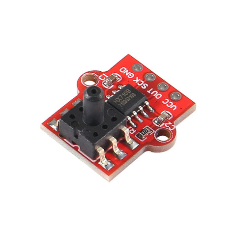 Air pressure sensor module by AITRIP on red PCB with black sensor and 4-pin header for Arduino
