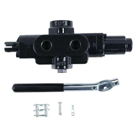 Hydraulic Directional Control Valve for NorTrac Log Splitters 4 Way 3 Position 20 GPM 3/4 Inlet Model 2661419 with components