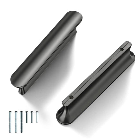 10 Pack Matte Black Cabinet Handles For Kitchen And Bathroom Renovations With 3 Inch Center To Center Hole Spacing 76mm Cabinet Pulls