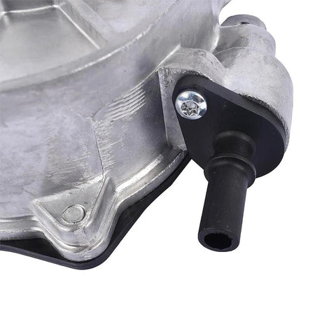 Vacuum pump replacement; aluminum housing with black outlet, fits Chevy Malibu/Spark Equinox Cruze Buick Encore GMC Terrain.
