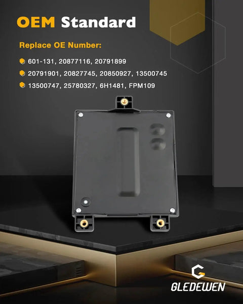Fuel Pump Driver Module Replacement For GM Vehicles 2010 2012 compatible with Chevy and GMC, shown from front view.
